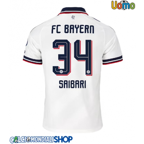 Maglie da calcio Bayern Munich Ismael Saibari #34 Seconda Maglia 2026-27 Manica Corta